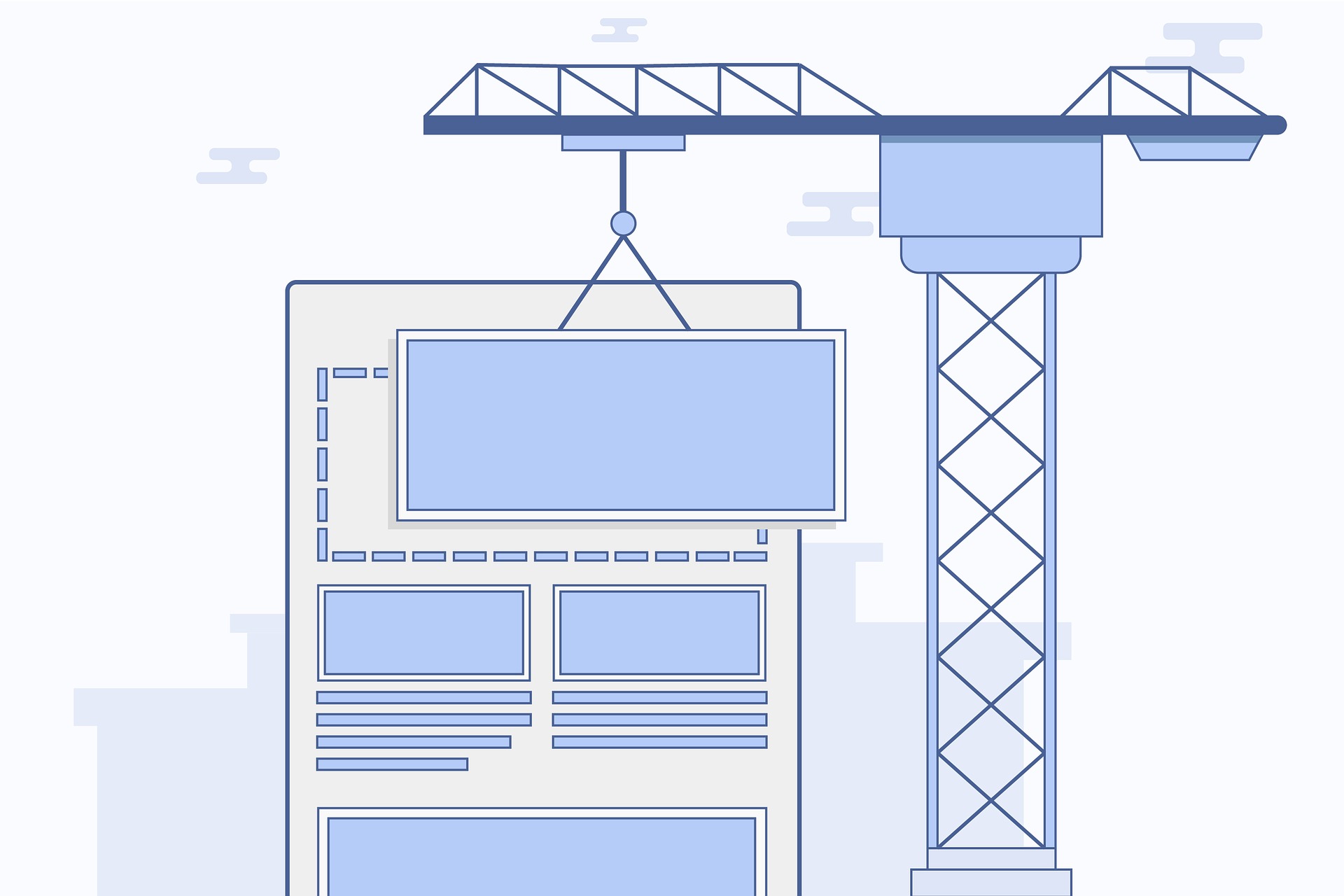 technical SEO and site architecture graphic